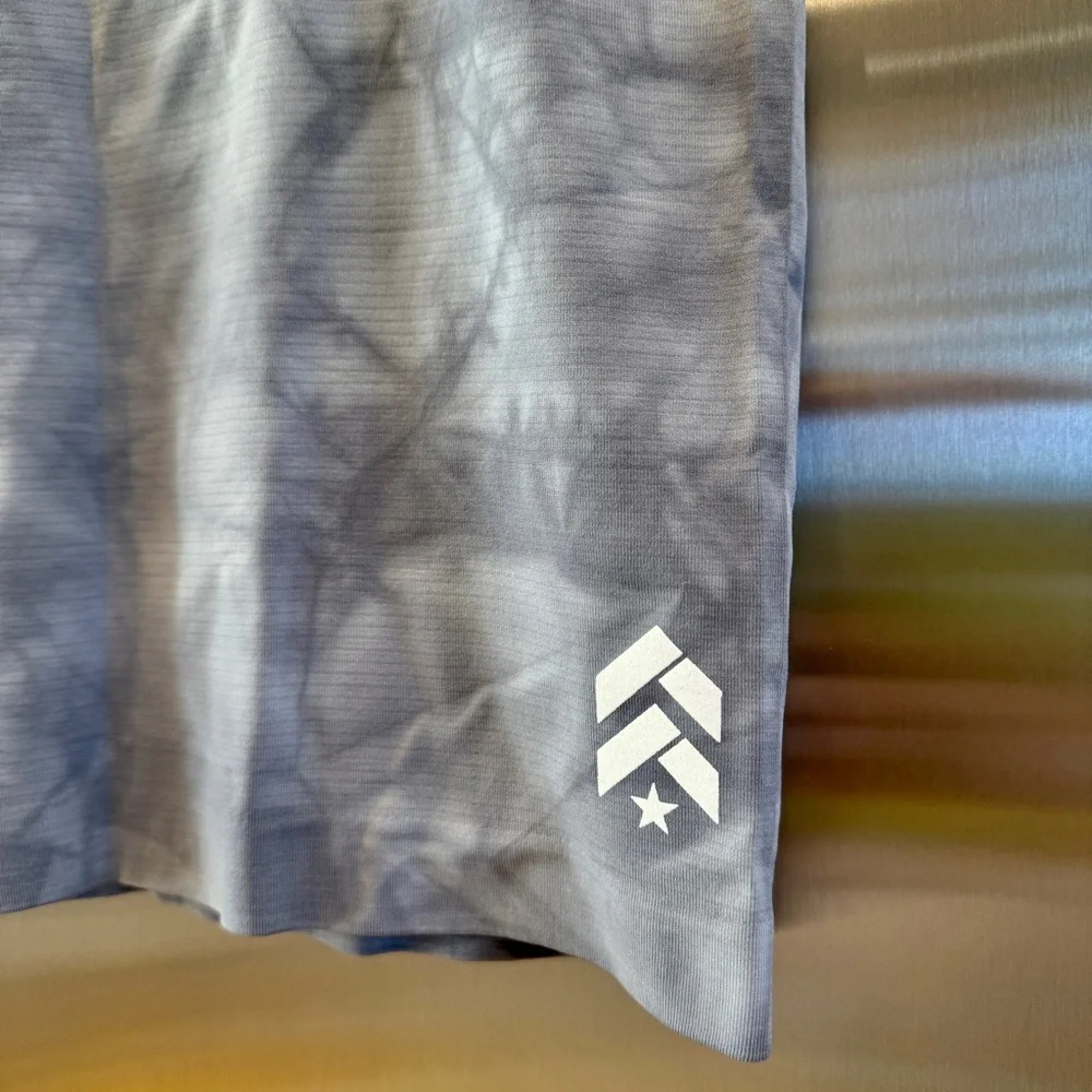 NWT Lululemon Swiftly Tech Short Sleeve Shirt 2.0 Marble Dye Rhino Grey Athletic